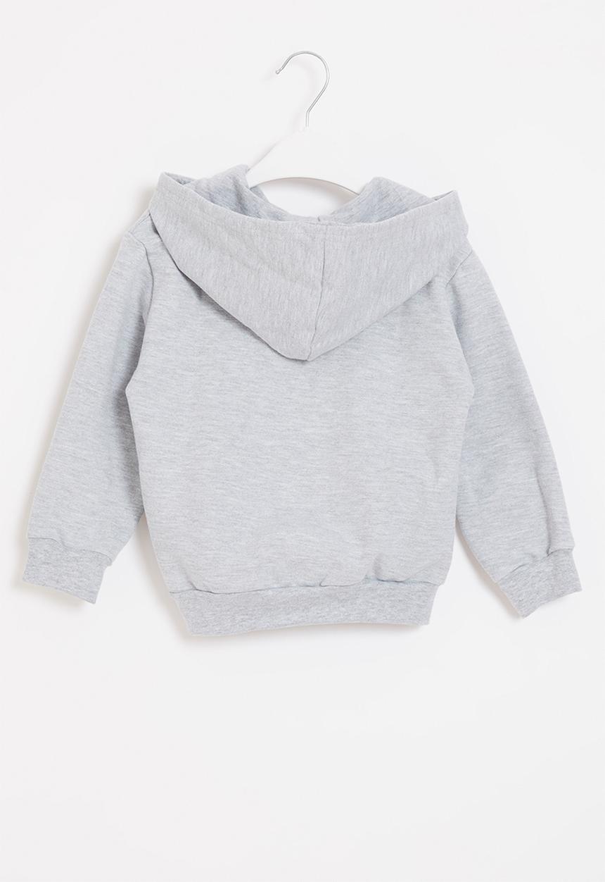 Pop Candy - Younger girls pullover hoodie - grey