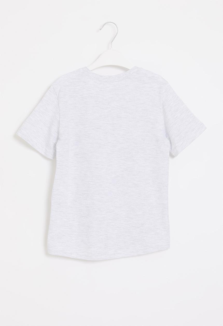 Pop Candy - Younger boys styled short sleeve tee - grey