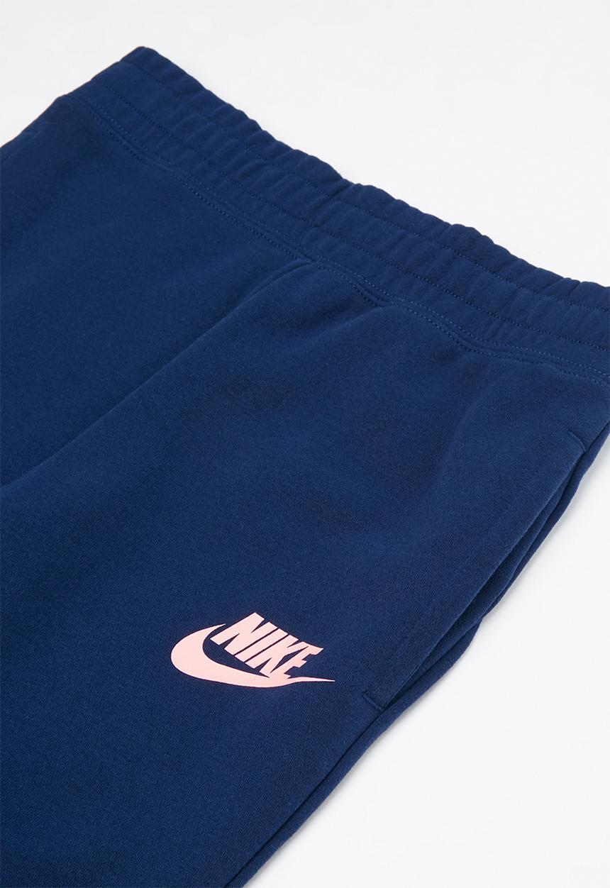 Nike - G nsw club ft hw fttd pant  - blue 