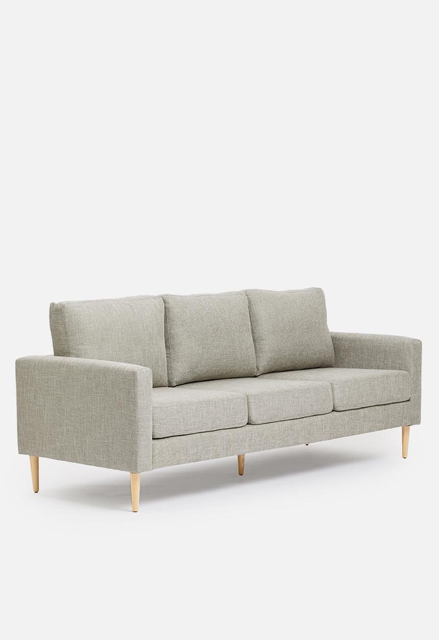 Sixth Floor - Soma 3 seater - grey