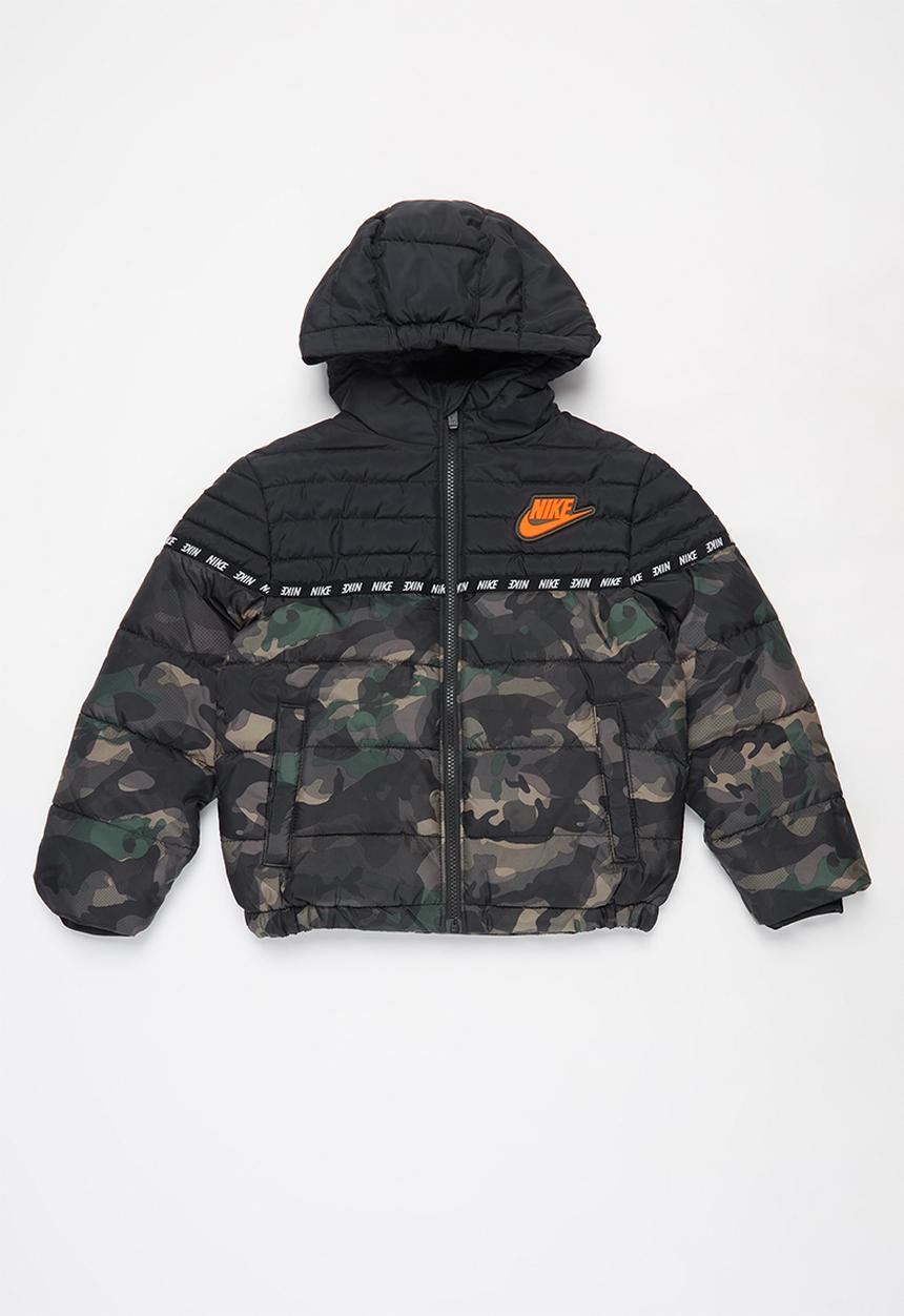 Nike - Nkn nsw filled jacket ii - khaki & black