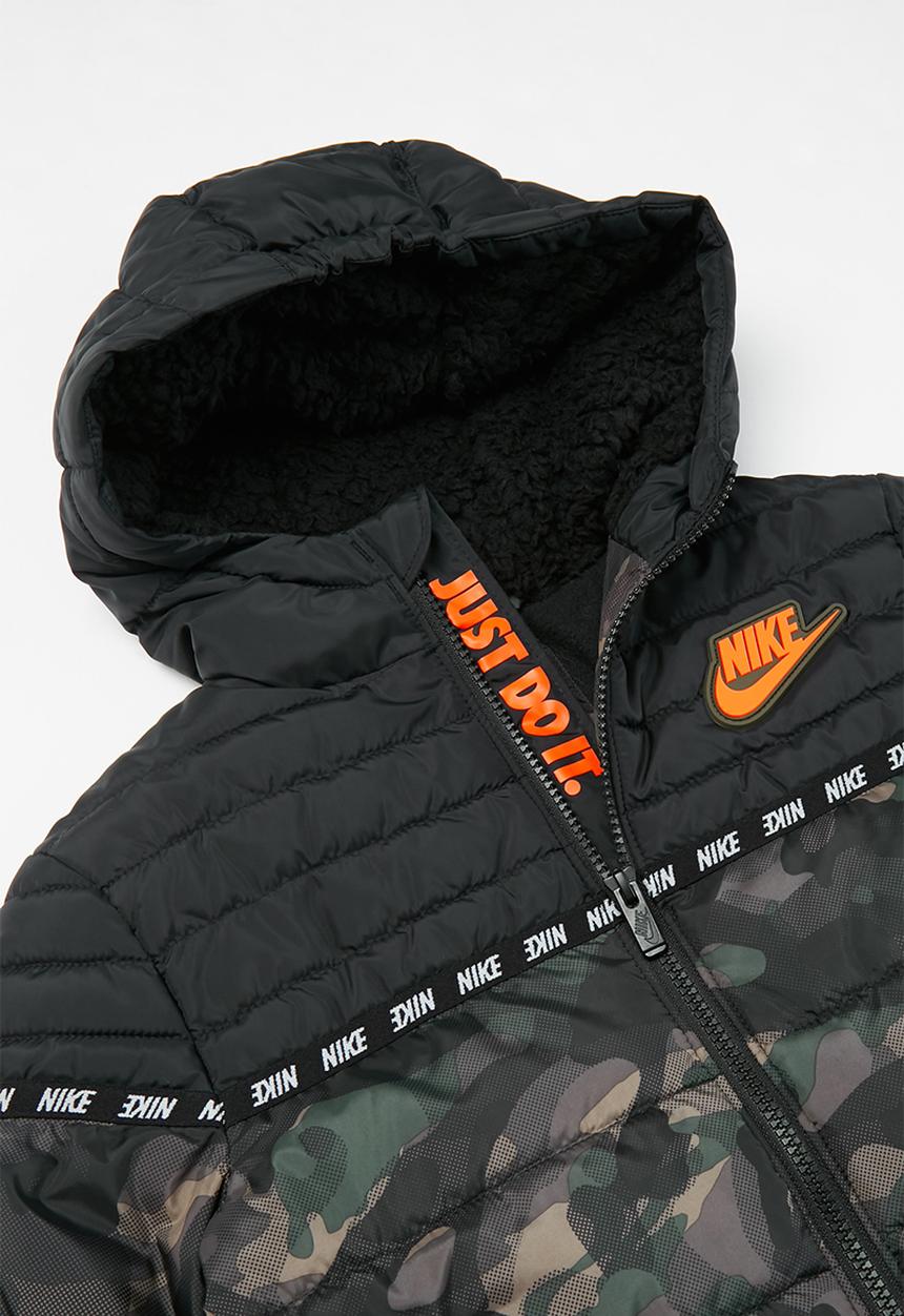 Nike - Nkn nsw filled jacket ii - khaki & black