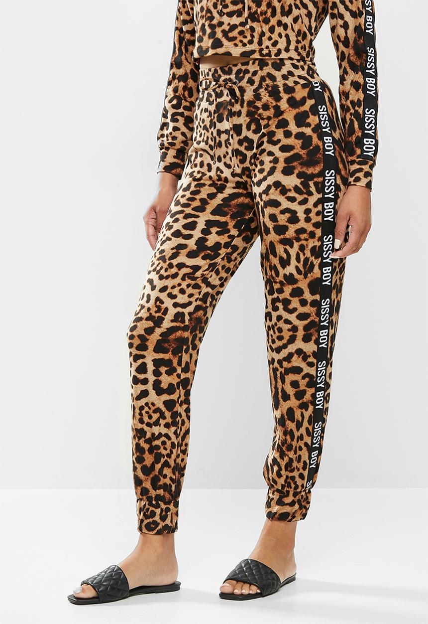 SISSY BOY - Growl power jogger - brown & black