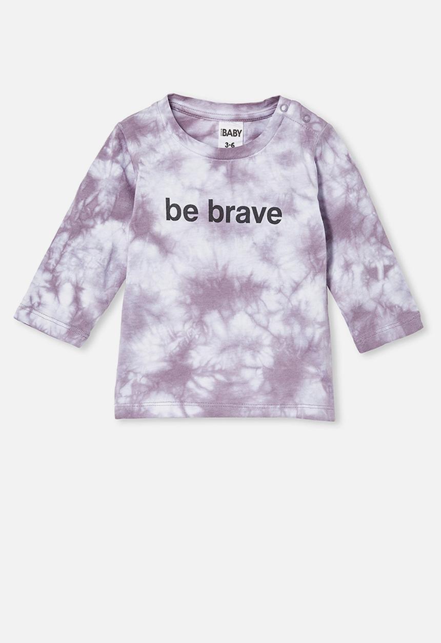Cotton On - Jamie long sleeve tee - purple