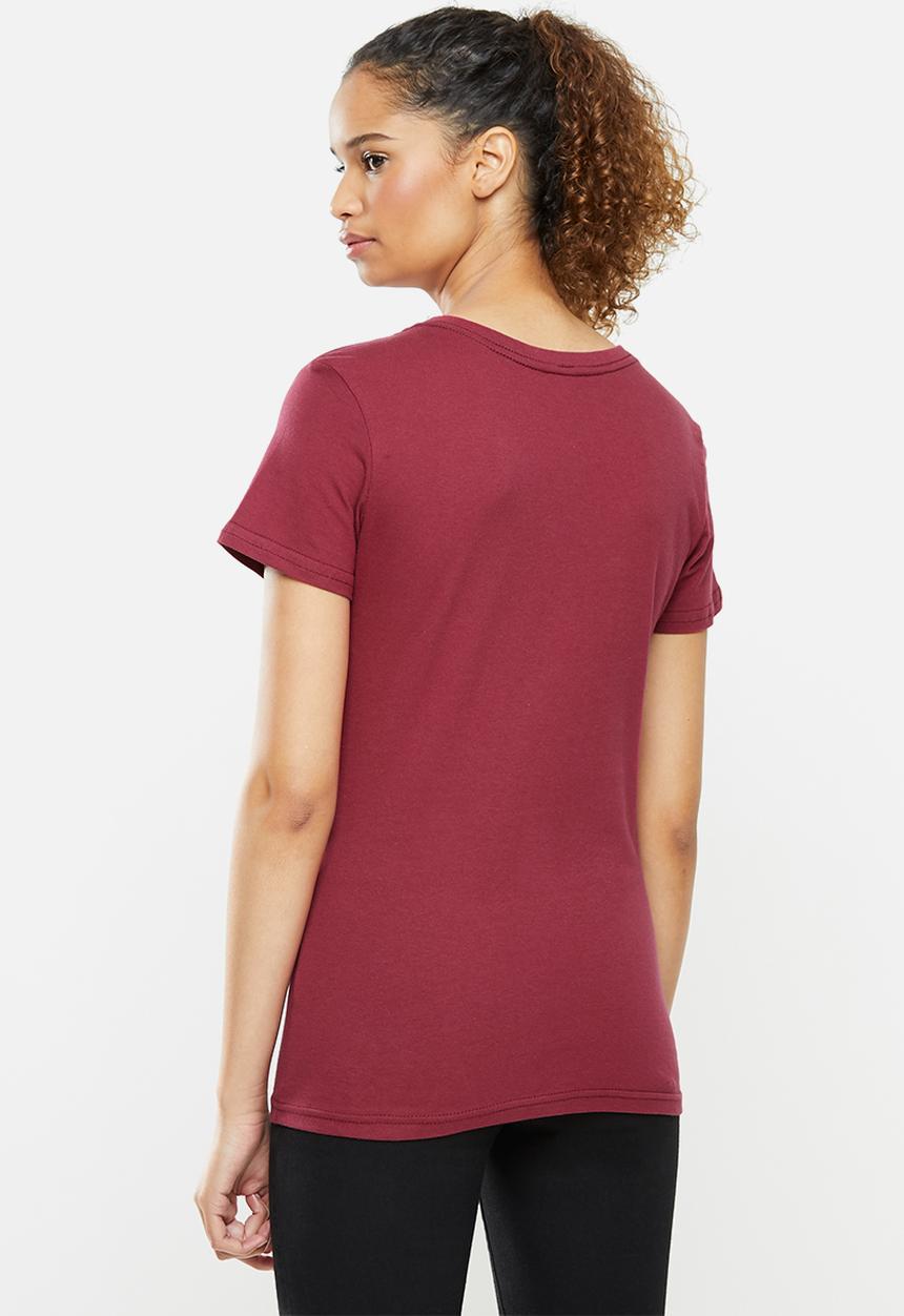 Fox - Traditional crew - cranberry