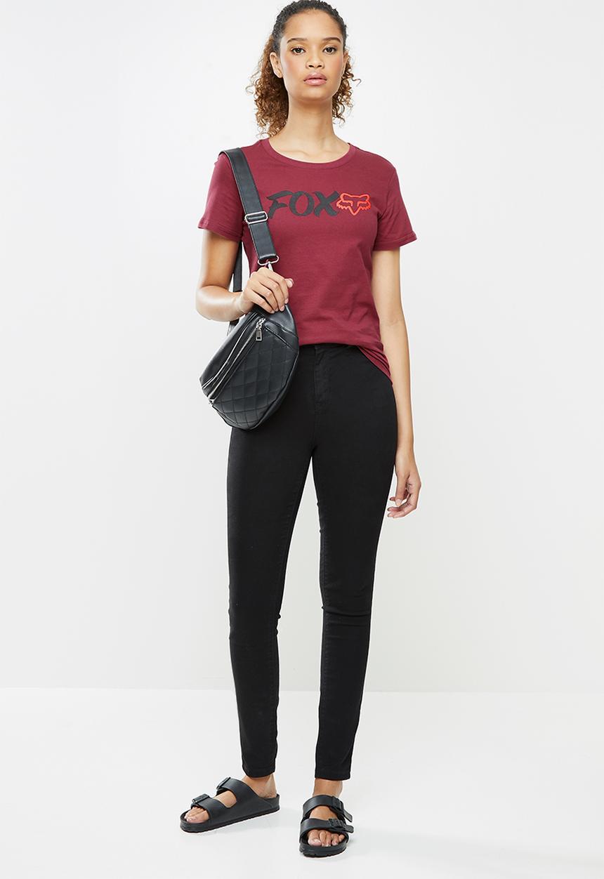 Fox - Traditional crew - cranberry