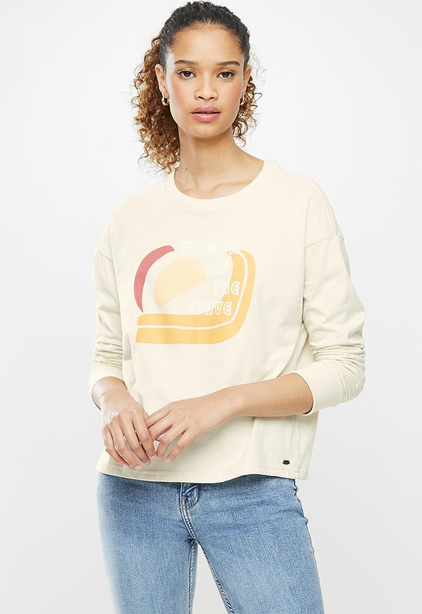 O'Neill - Wave women long sleeve t-shirt - beige 