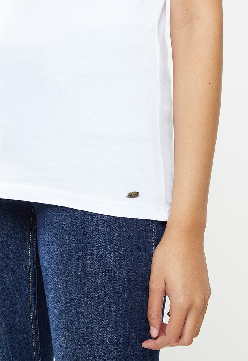 O'Neill - Wavey short sleeve t-shirt - white