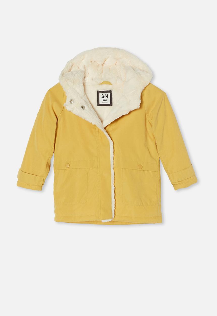Cotton On - Florence parker jacket - mustard