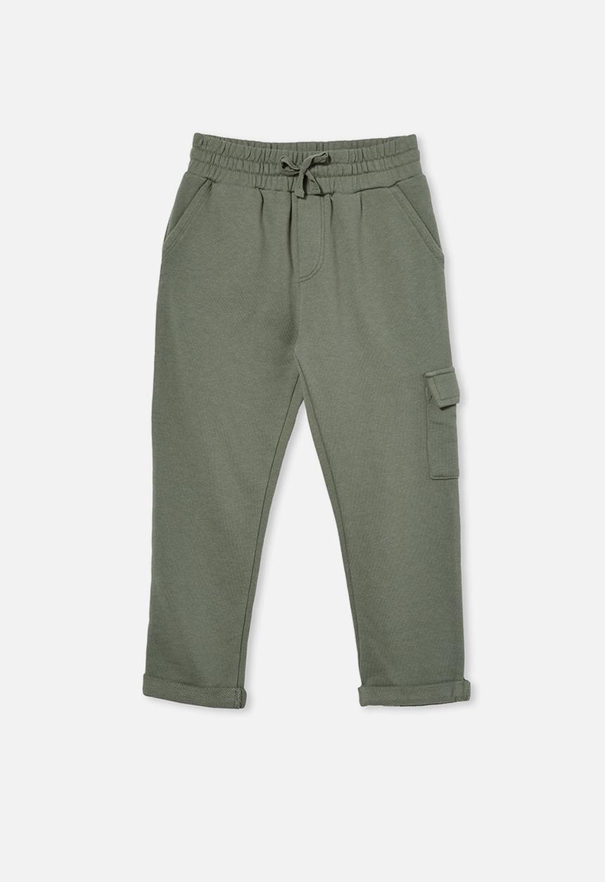 Cotton On - Cargo trackpant - green