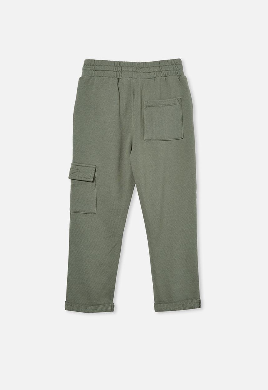Cotton On - Cargo trackpant - green