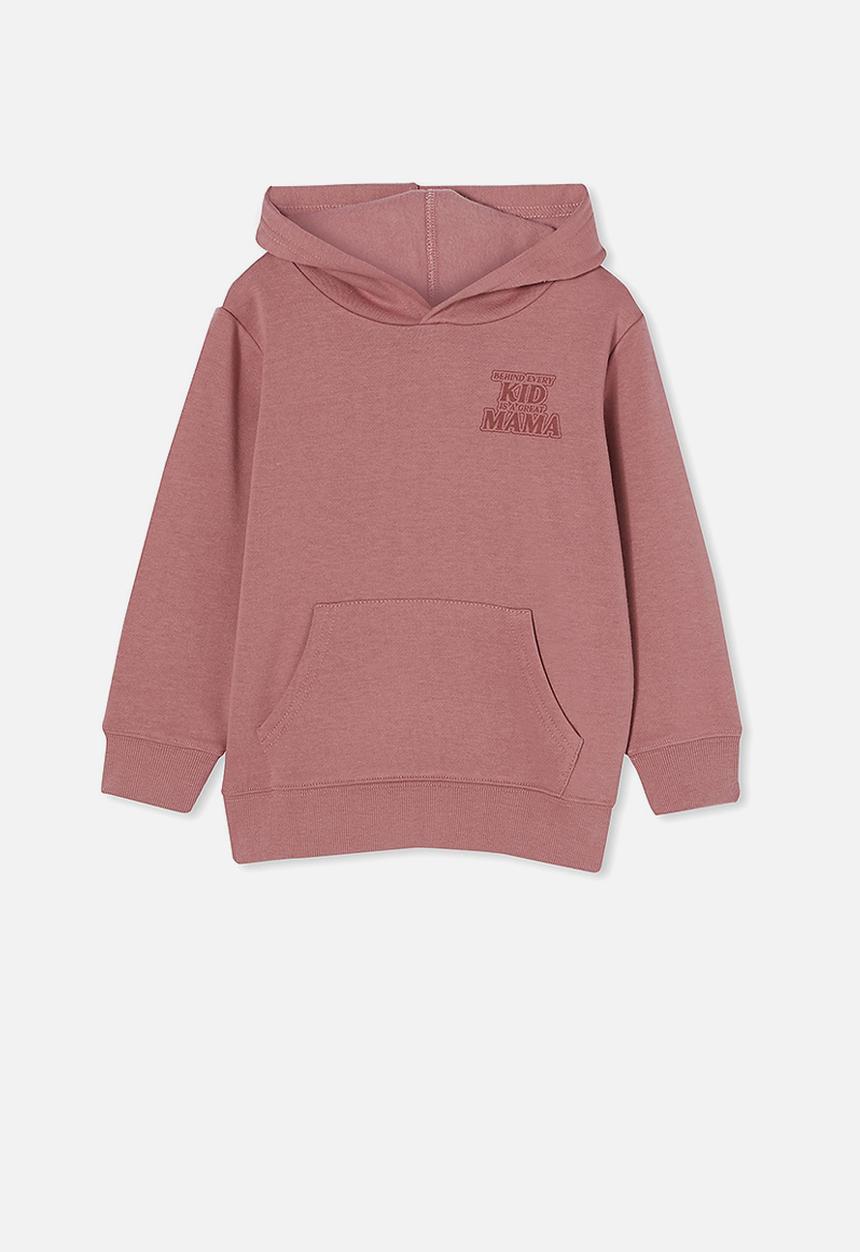Cotton On - Milo hoodie - dusty berry