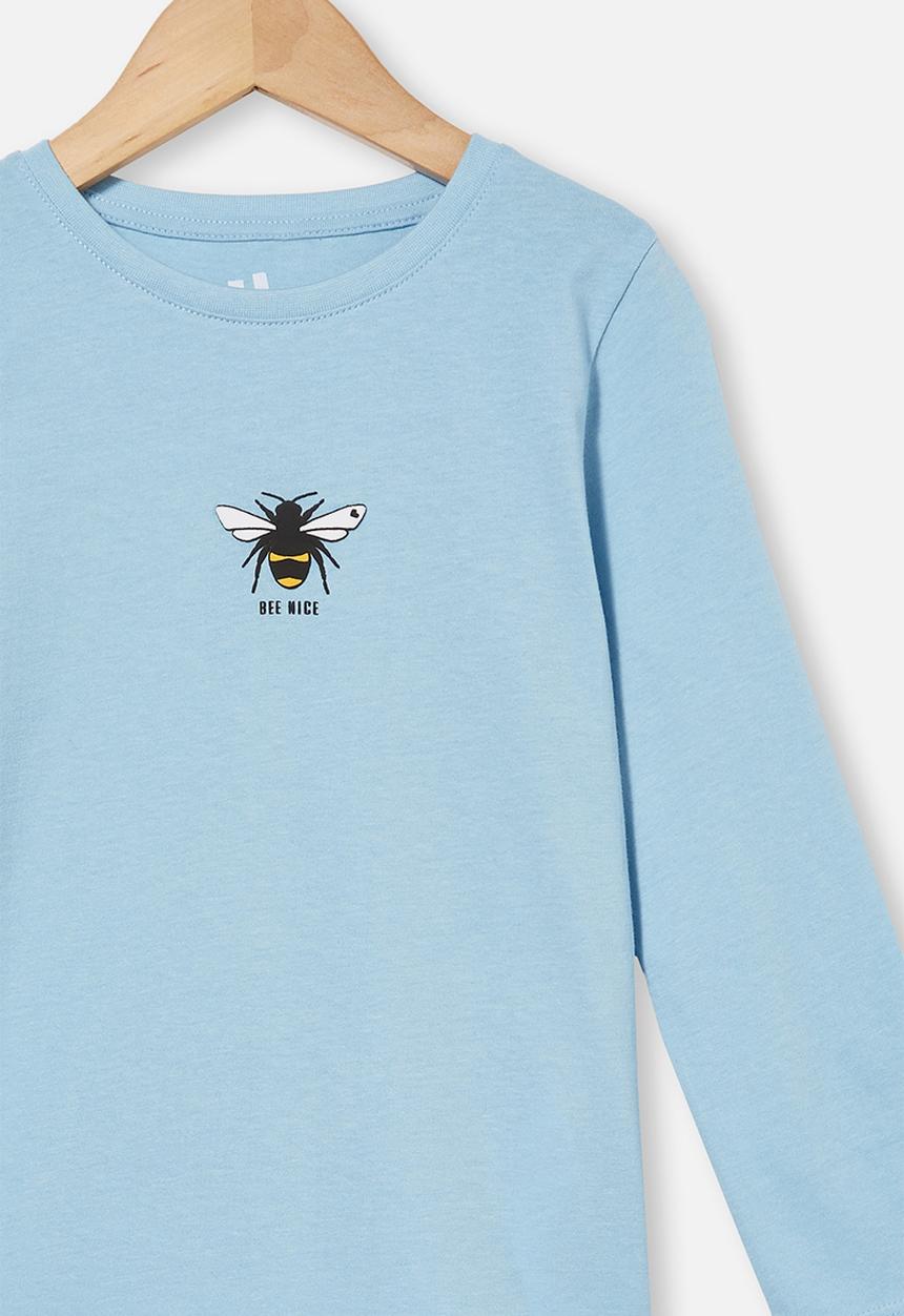 Cotton On - Penelope long sleeve tee - blue