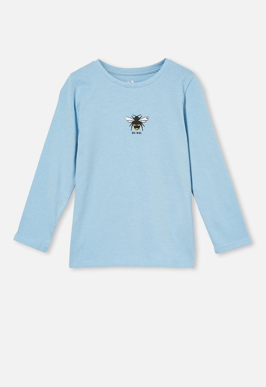 Cotton On - Penelope long sleeve tee - blue