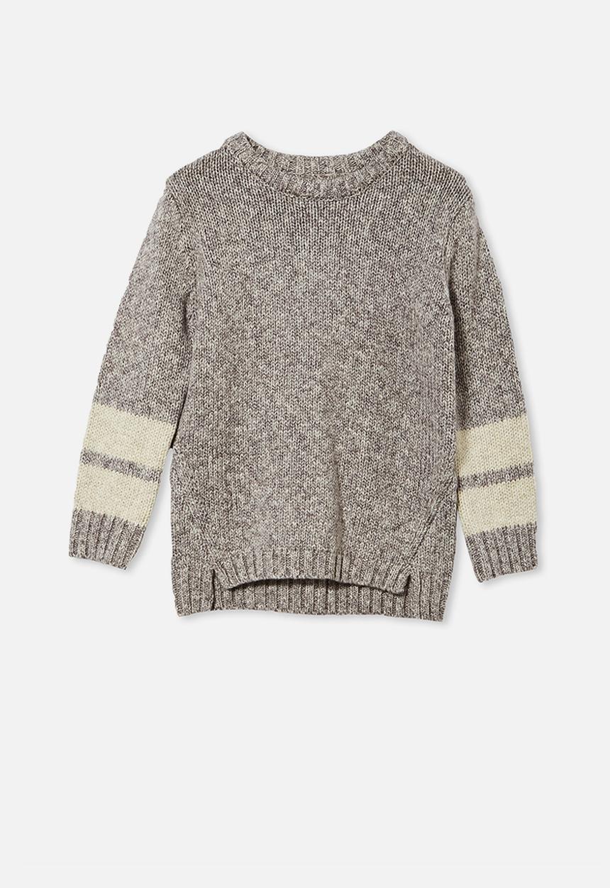Cotton On - Blair knit crew - grey 