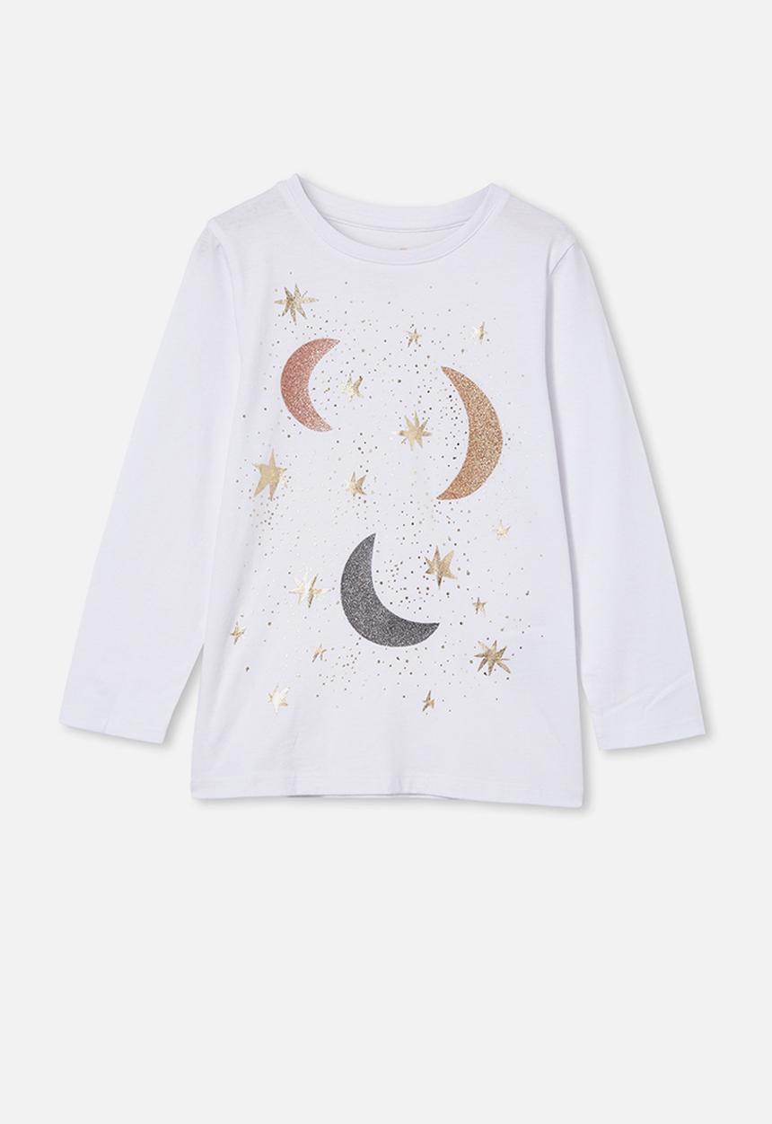 Cotton On - Penelope long sleeve tee - white