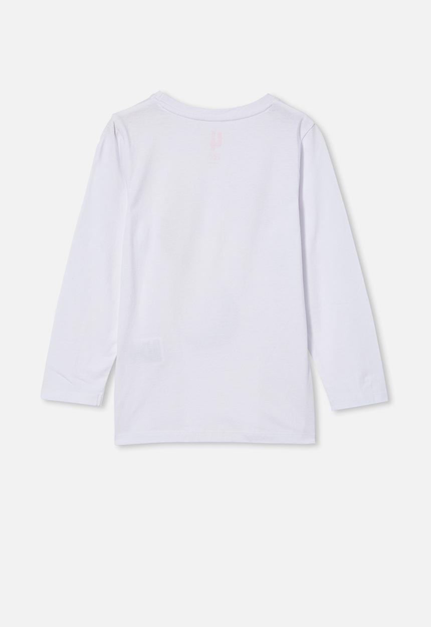 Cotton On - Penelope long sleeve tee - white