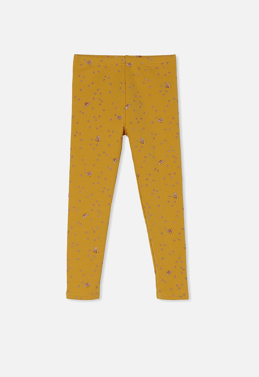 Cotton On - Fleece legging - honey gold