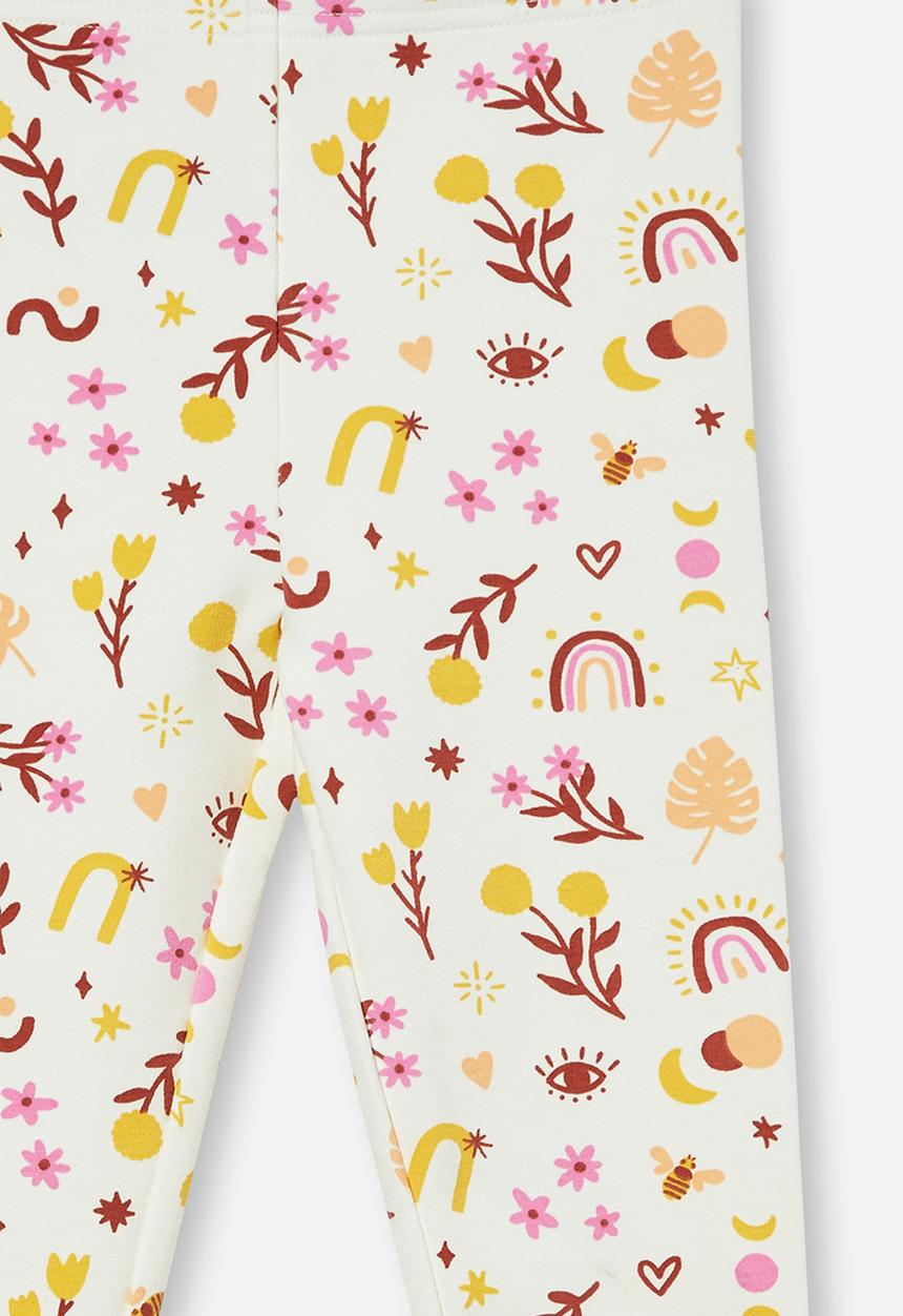 Cotton On - Fleece legging - vanilla