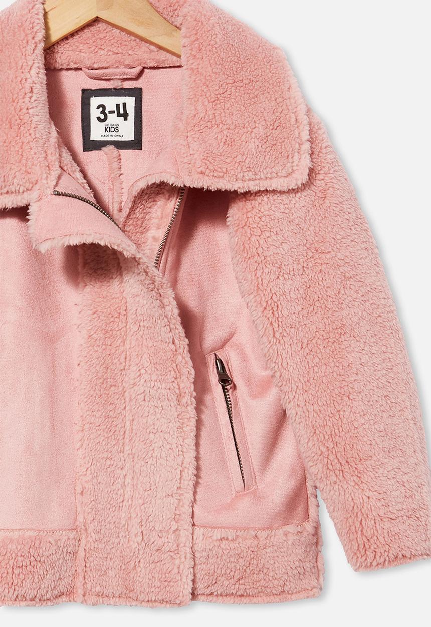 Cotton On - Arabella aviator jacket - pink
