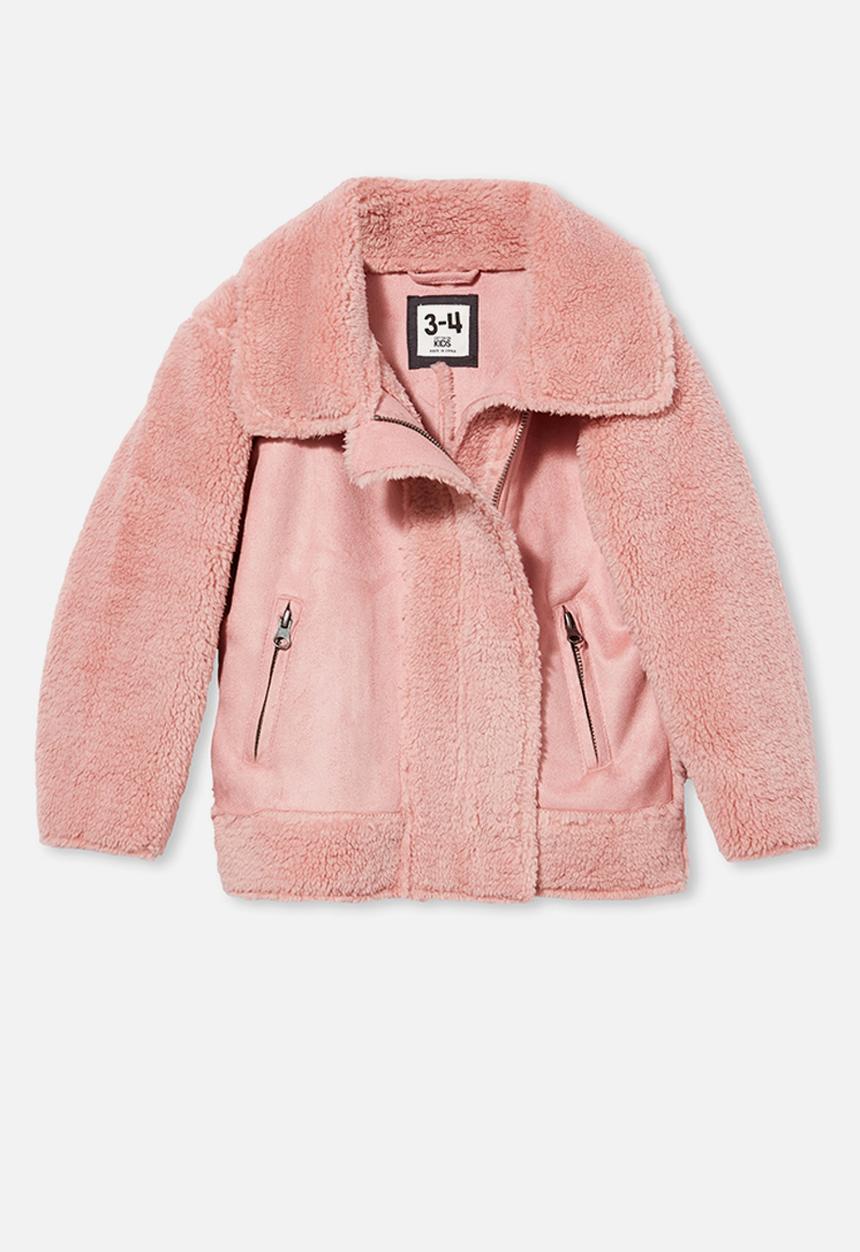 Cotton On - Arabella aviator jacket - pink