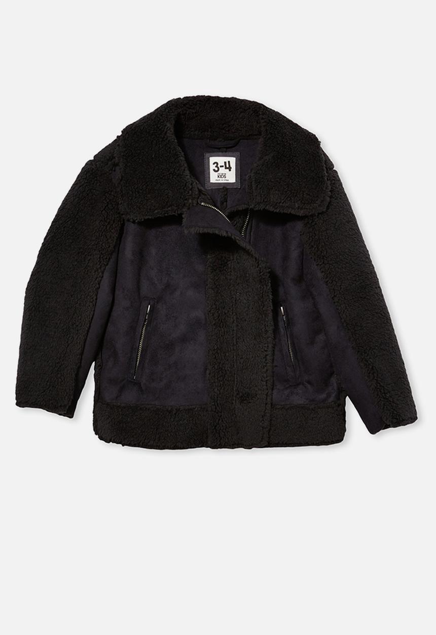 Cotton On - Arabella aviator jacket - black