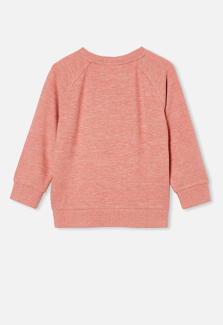 Cotton On - Super soft mila crew - earth clay