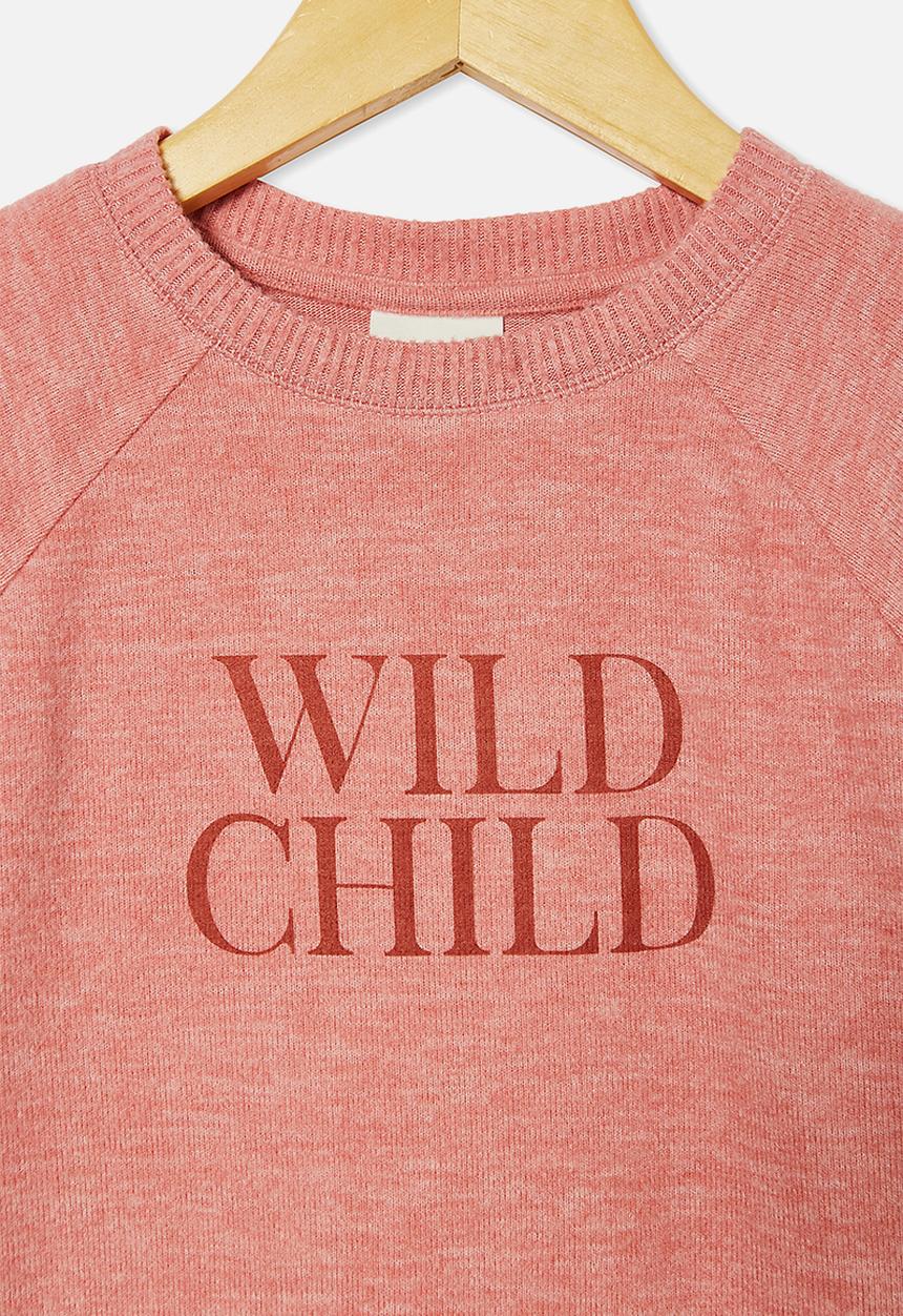Cotton On - Super soft mila crew - earth clay