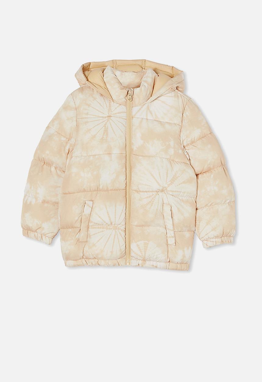 Cotton On - Frankie puffer jacket - beige