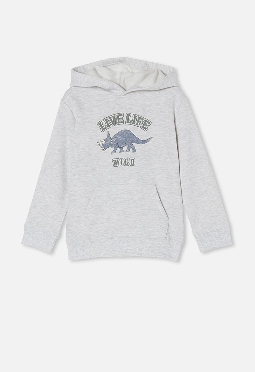Cotton On - Milo hoodie - summer grey marle