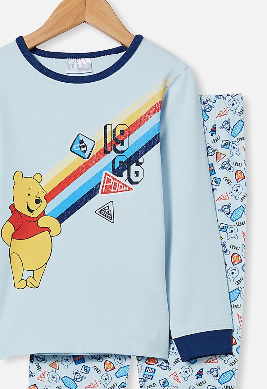 Cotton On - Orlando long sleeve pyjama set licensed - light blue