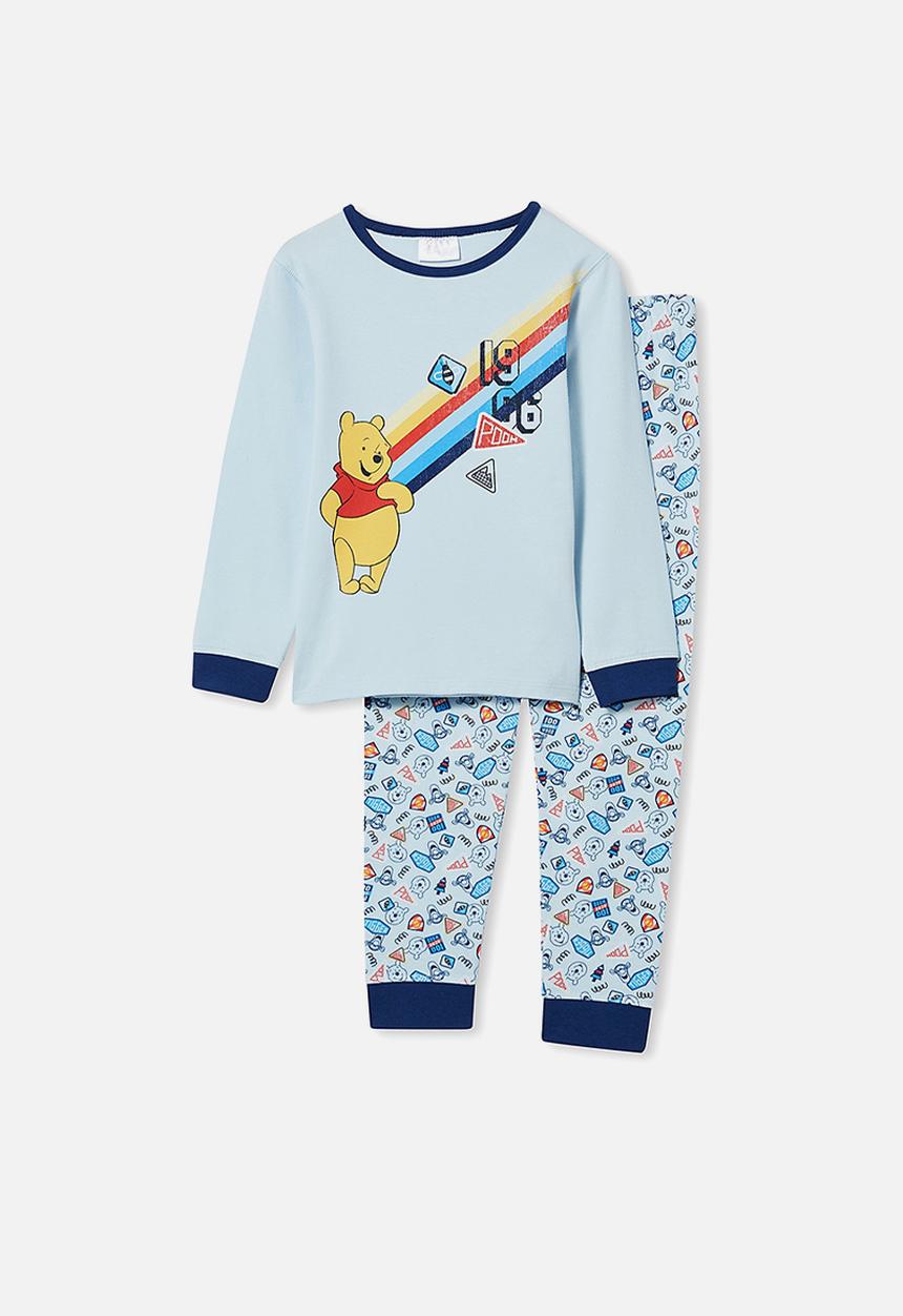 Cotton On - Orlando long sleeve pyjama set licensed - light blue