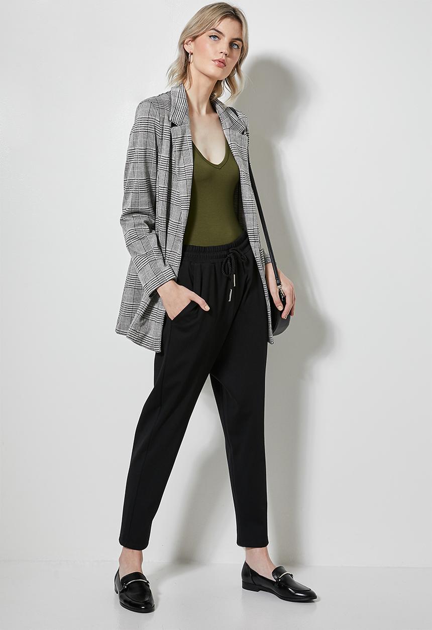 Superbalist - 2 Pack v-neck bodysuit - khaki & dusty mauve