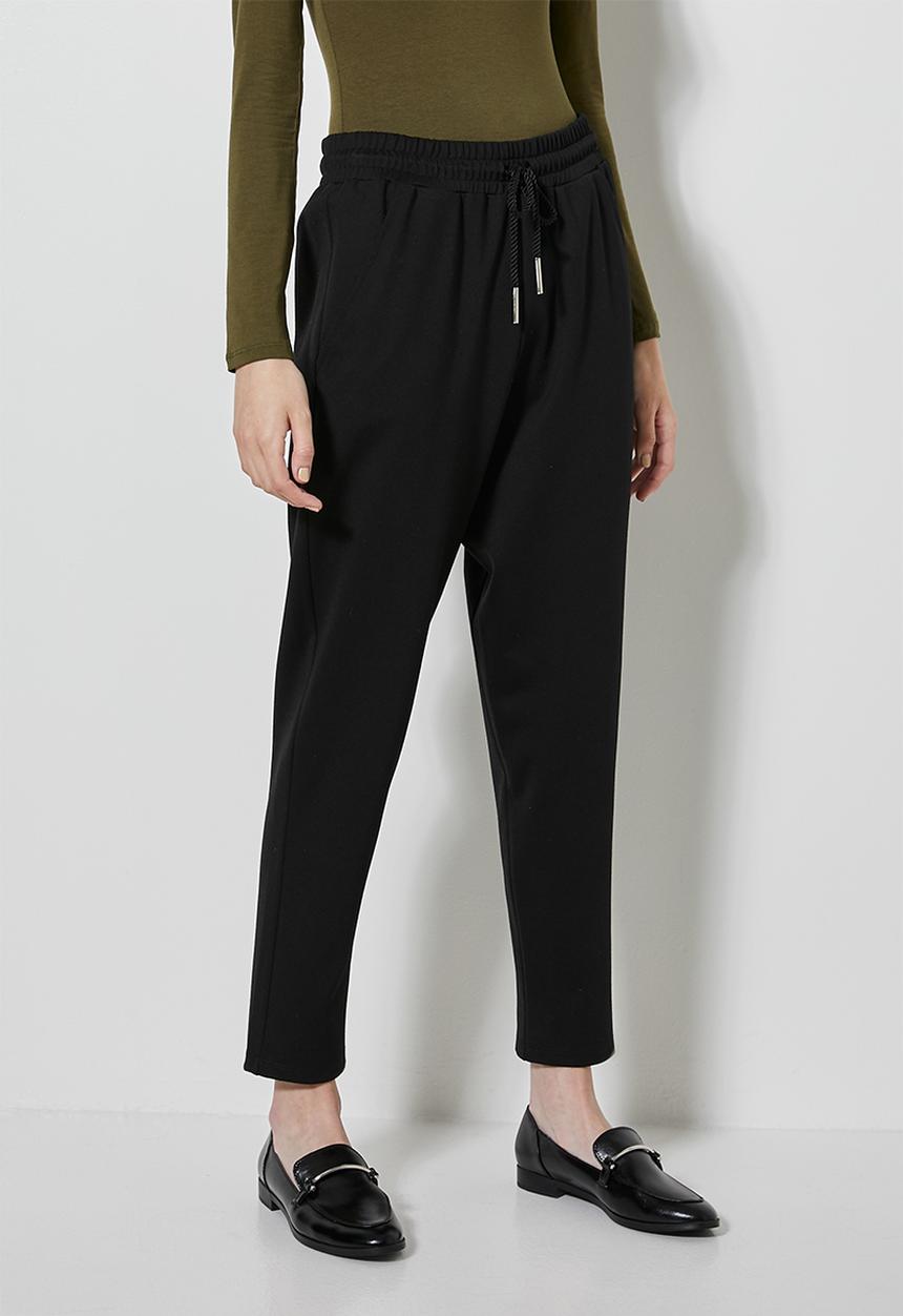 Superbalist - Premium drop crotch jogger - black