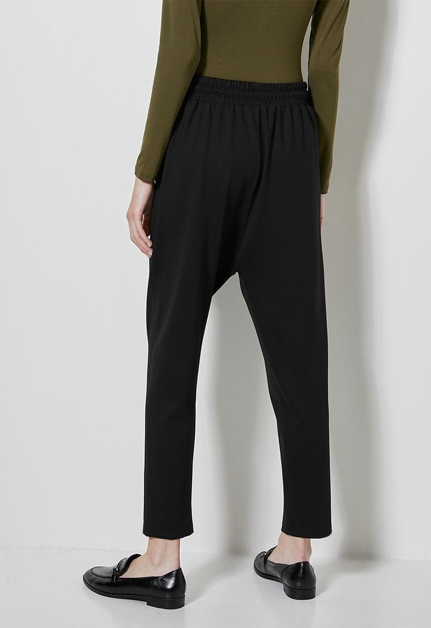 Superbalist - Premium drop crotch jogger - black