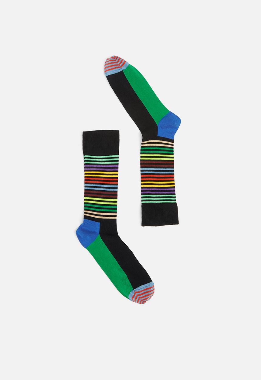 Happy Socks - 3 Pack classic multi-color socks gift set - multi