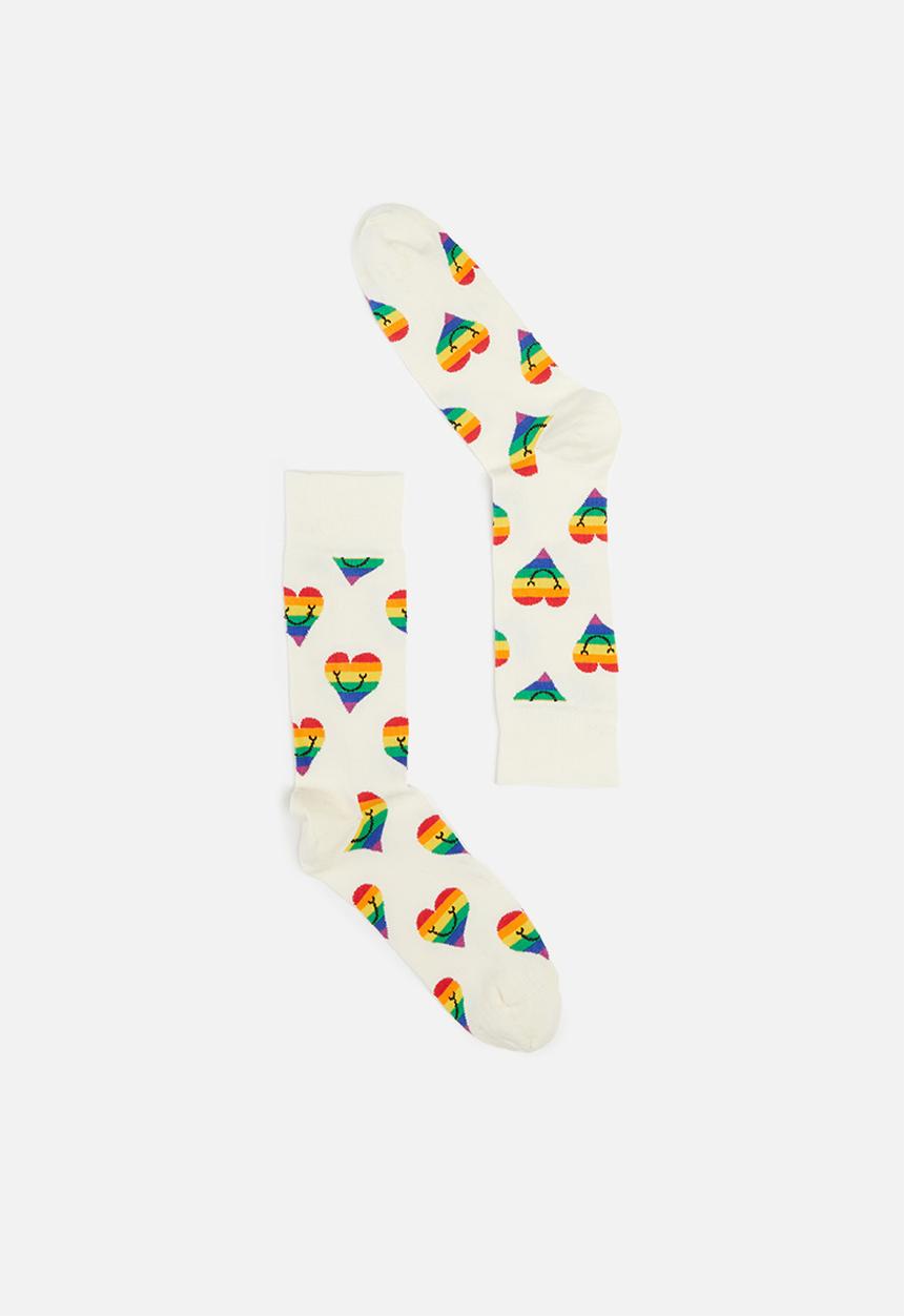 Happy Socks - 2-Pack pride socks gift set - multi