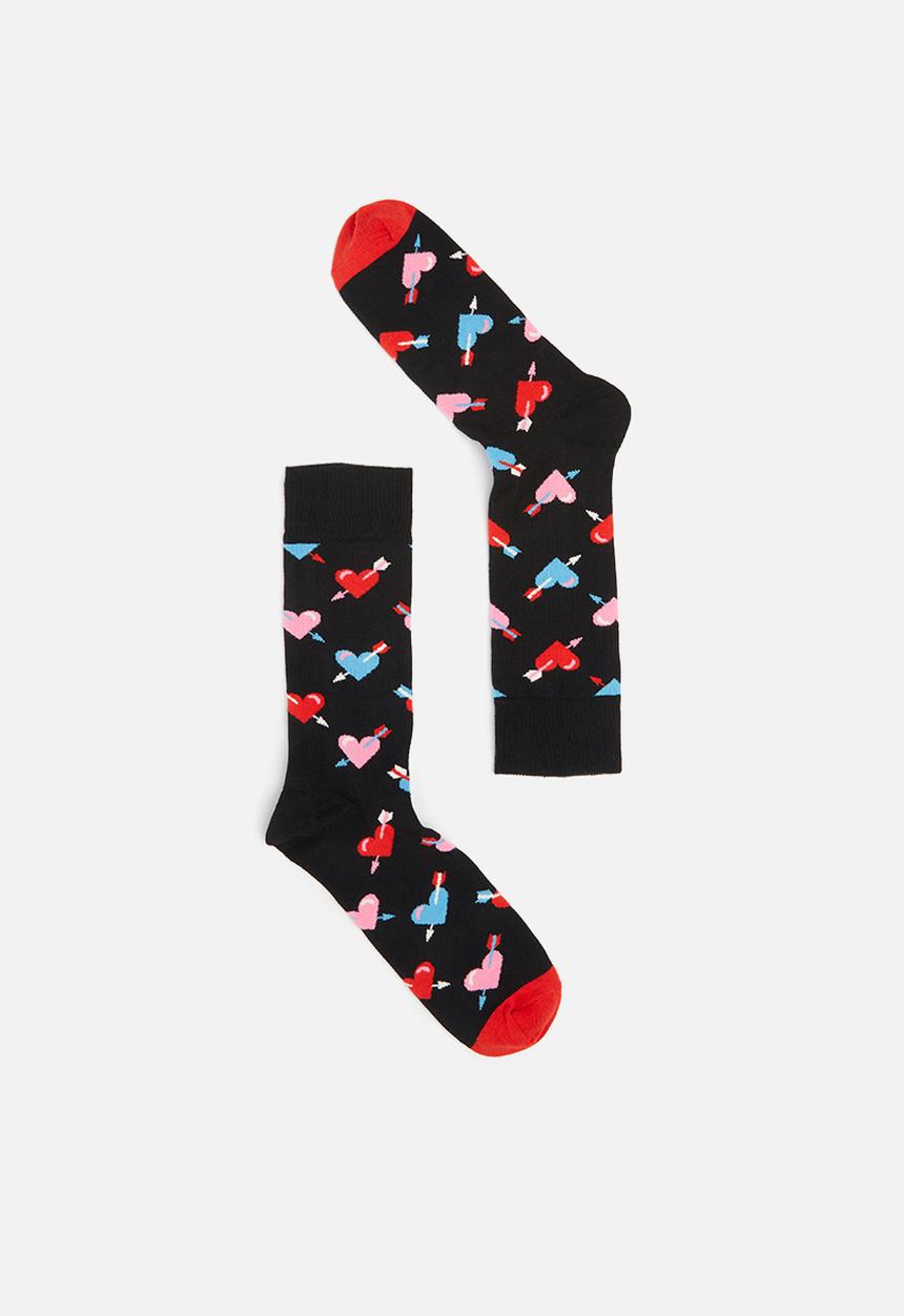 Happy Socks - 2-Pack i love you socks gift set - multi
