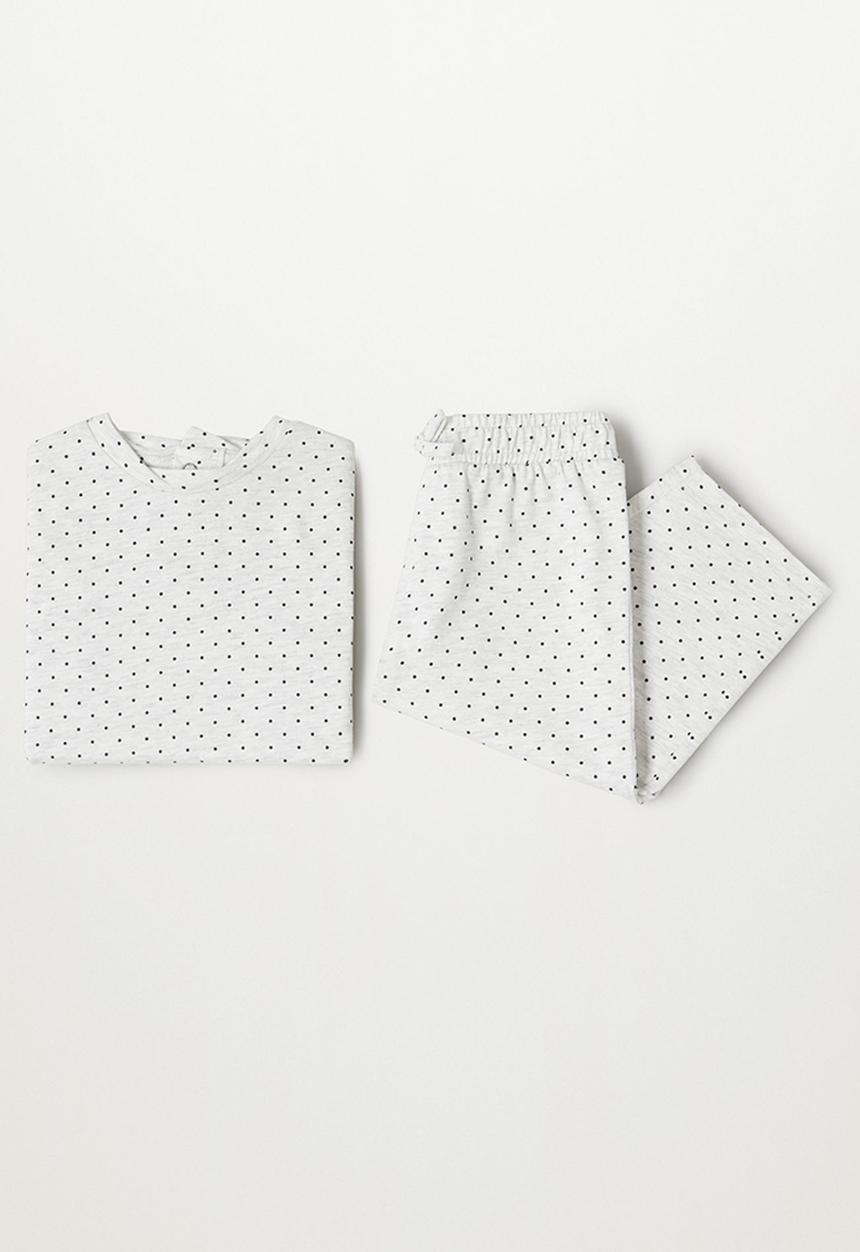 MANGO - Carlotab pyjamas - pastel grey