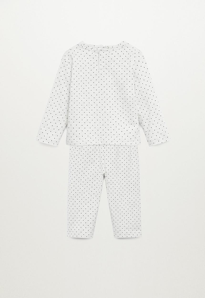 MANGO - Carlotab pyjamas - pastel grey