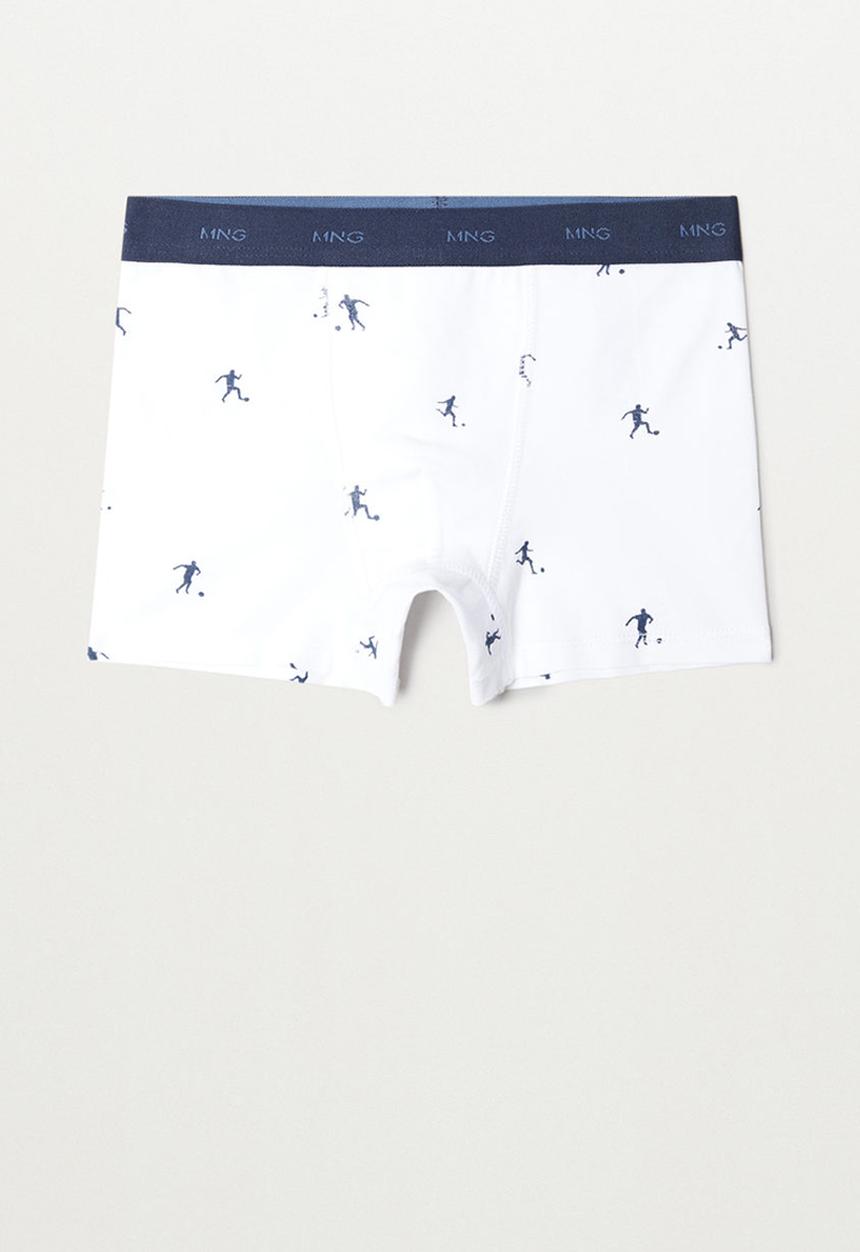 MANGO - Futbol 3 pack boxers - navy & white