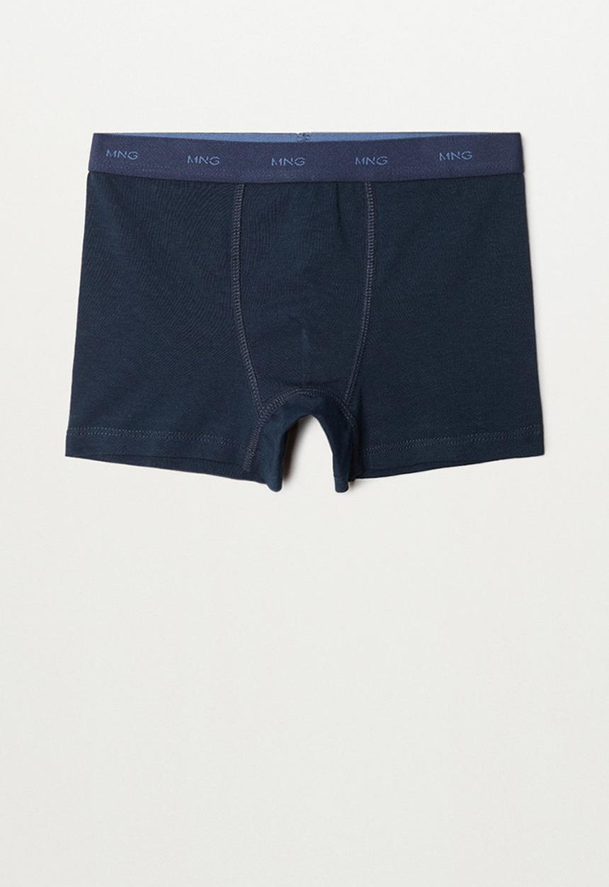 MANGO - Futbol 3 pack boxers - navy & white