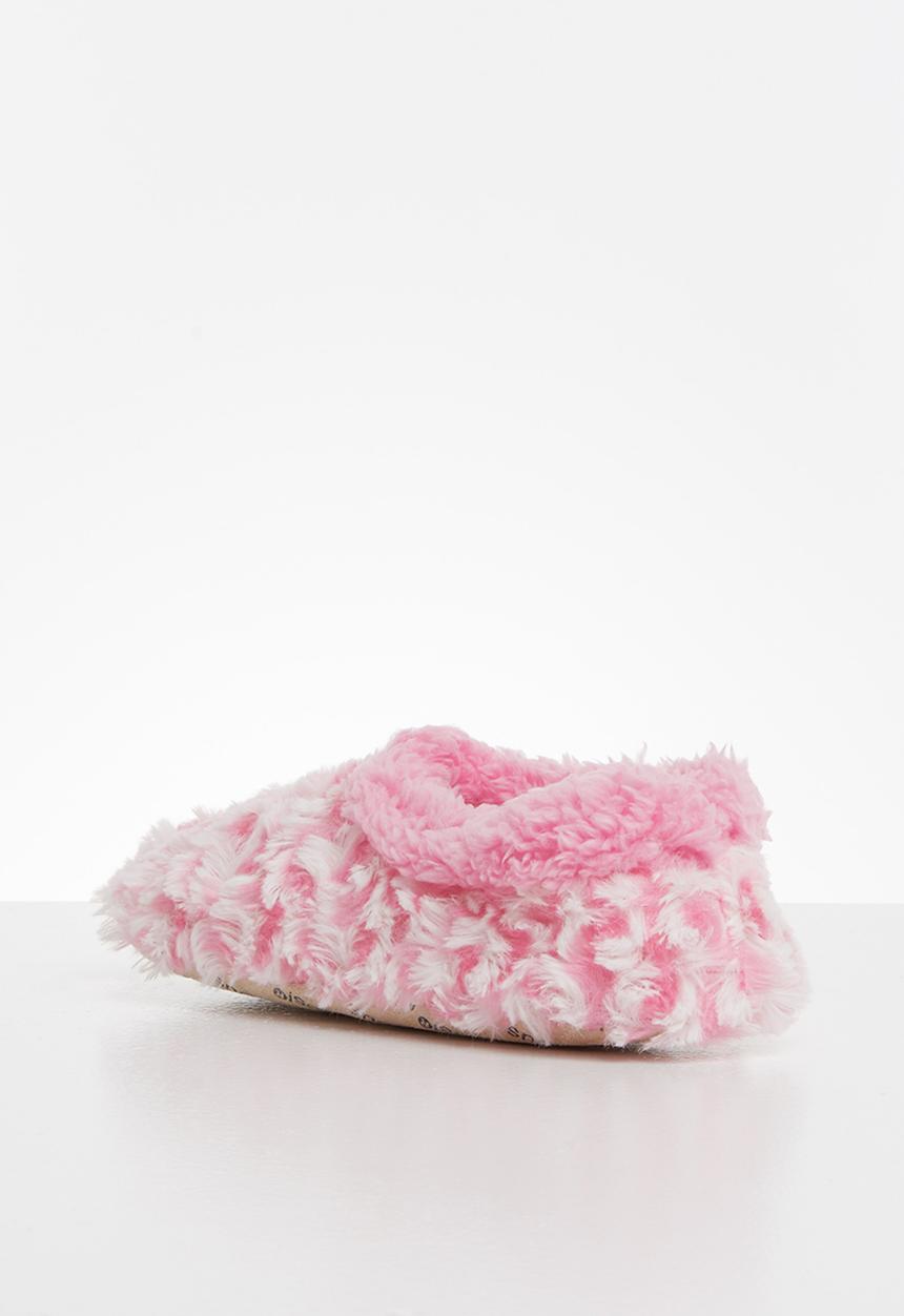 snoozies!® - Wiggly stripes slipper - pink