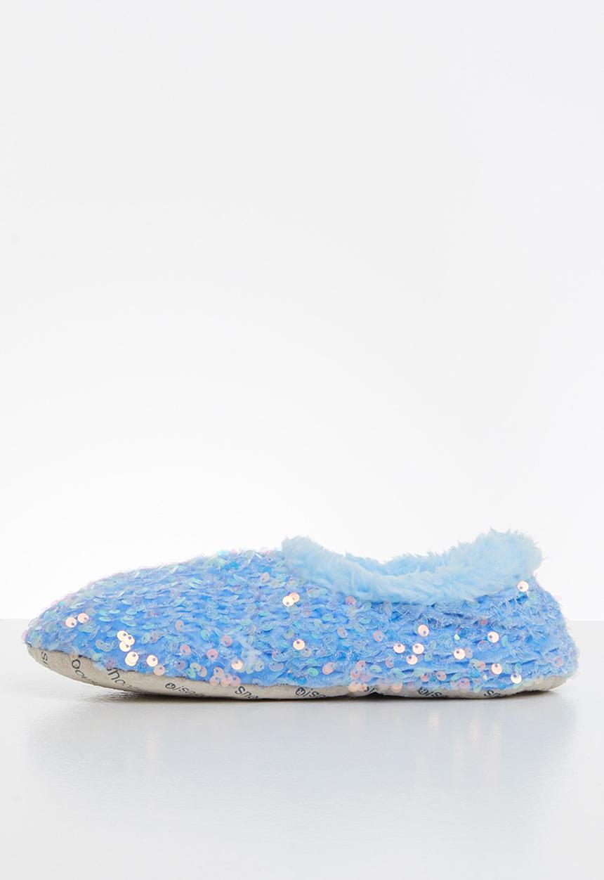 snoozies!® - Bling slipper - blue