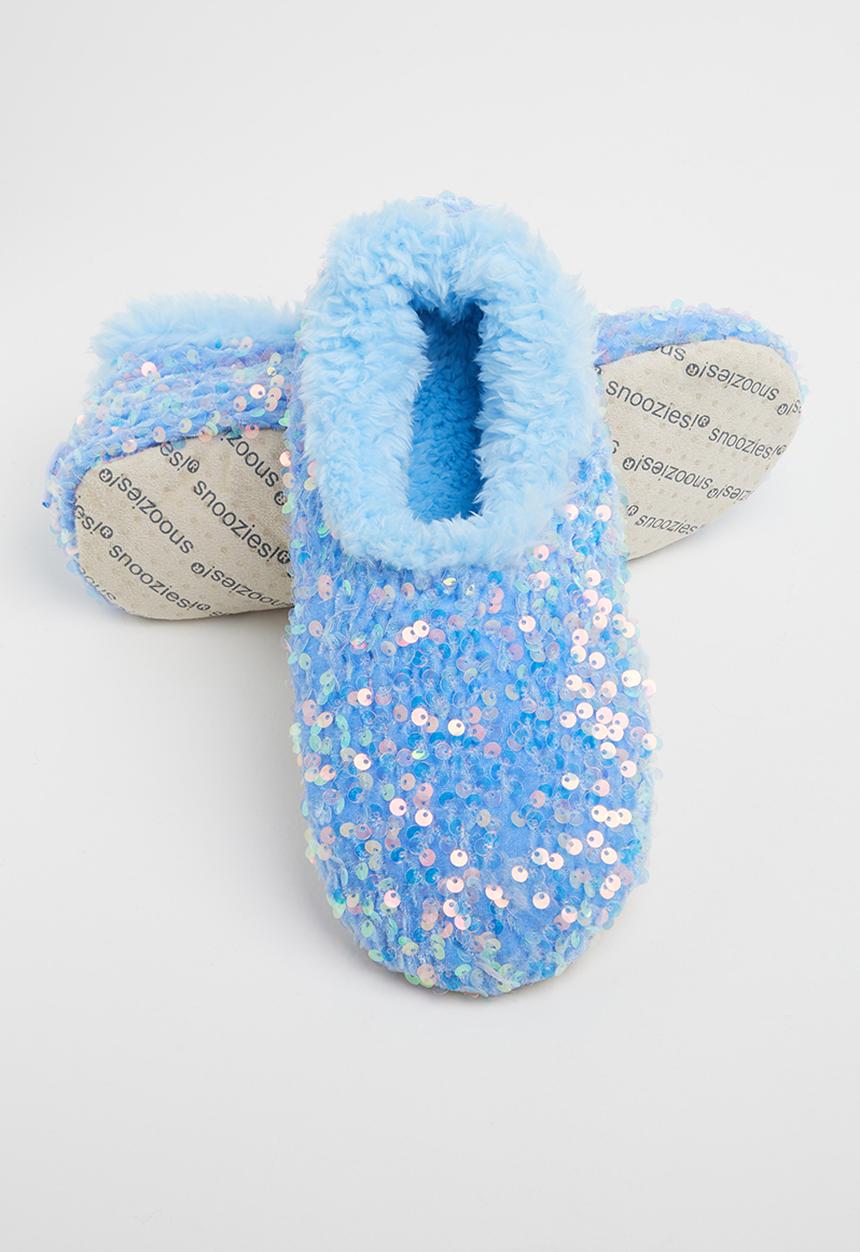 snoozies!® - Bling slipper - blue