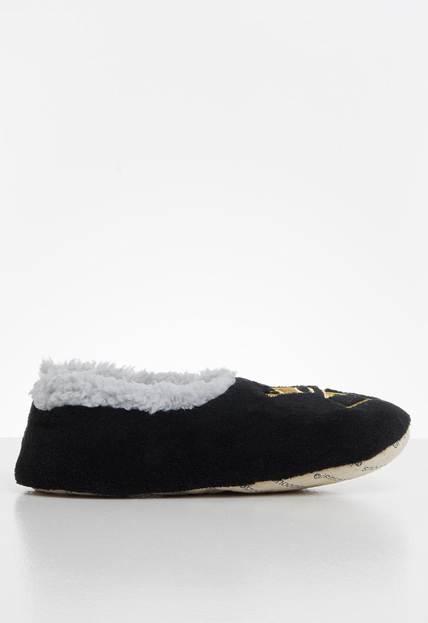 snoozies!® - Super mom slipper - black