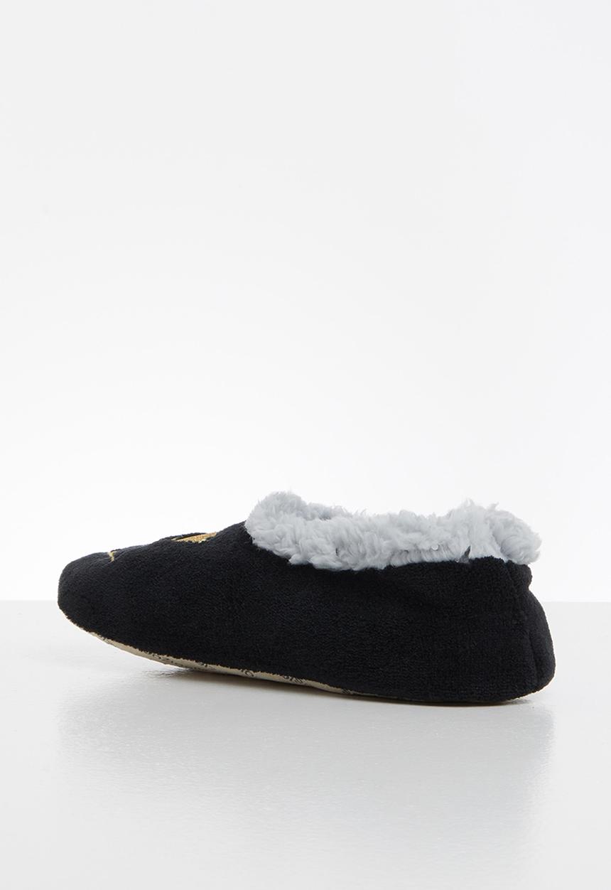 snoozies!® - Super mom slipper - black