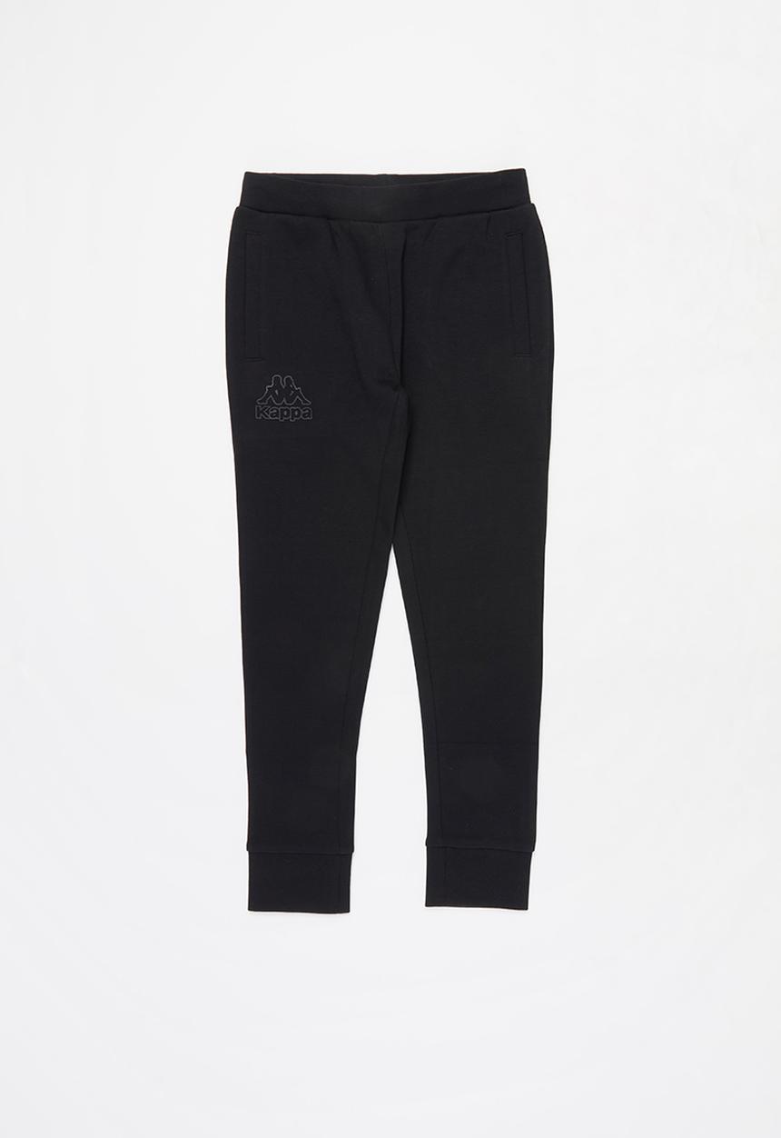 KAPPA - Logo crash pants - black