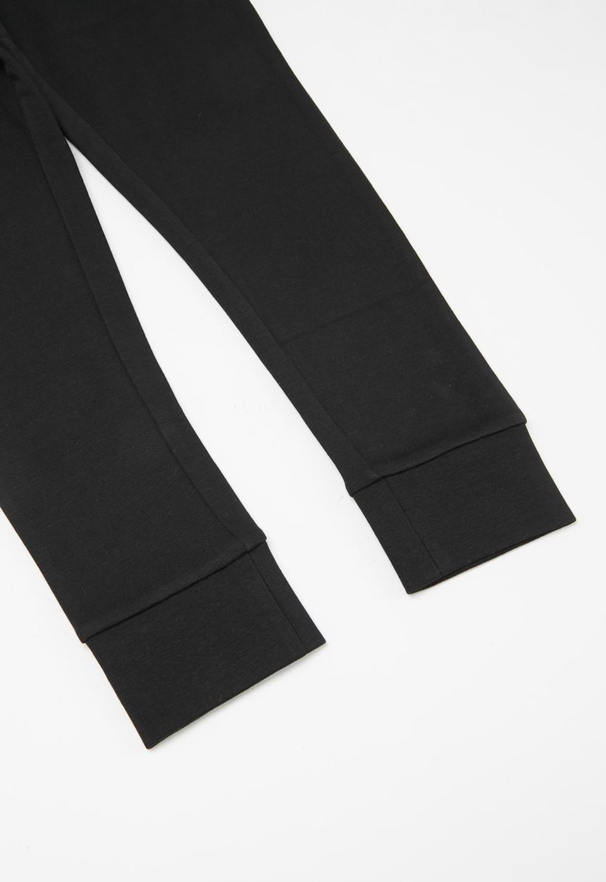 KAPPA - Logo crash pants - black