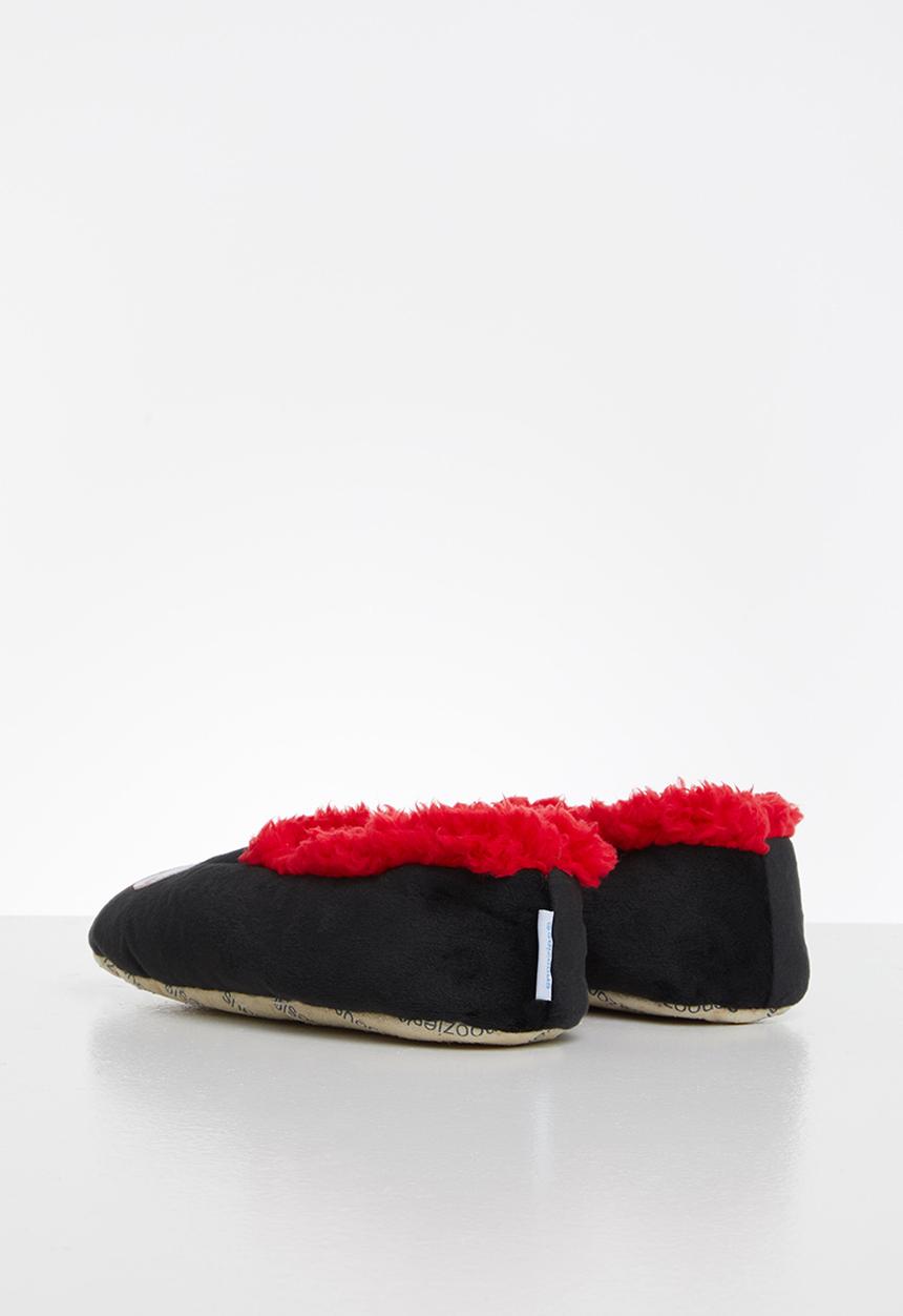 snoozies!® - Boys game over slippers - black
